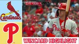 Saint-Louis Cardinals vs Philadelphia Phillies Highlight October 07, 2022 | Today