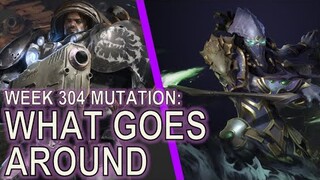 Almost lose an unlosable mission | Starcraft II: What Goes Around