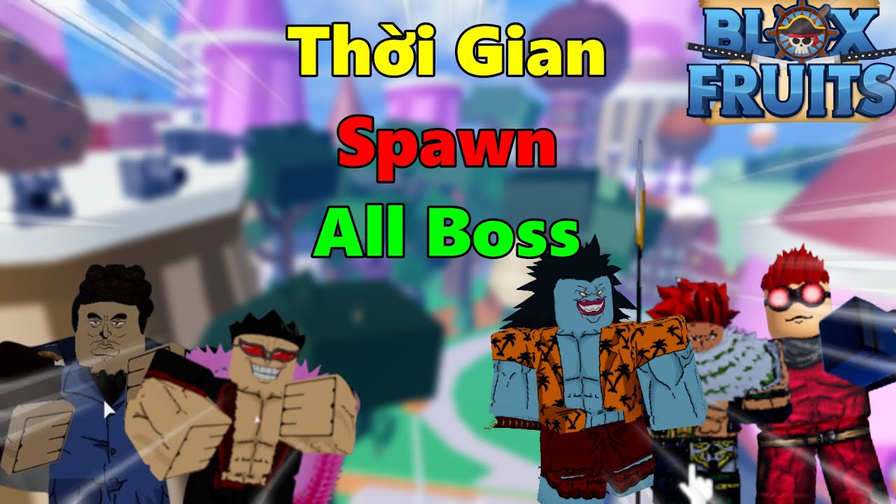 Blox Fruits] Every Bosses Health And Spawn Time [Update 17 Part 2] 