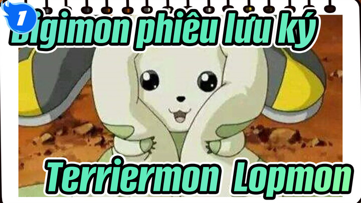 [Digimon phiêu lưu ký] Terriermon&Lopmon's cảnh cắt cuộc sống đáng yêu thường ngày_B1