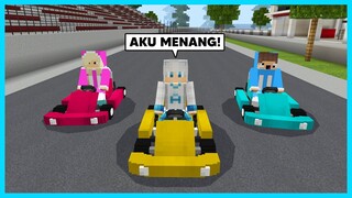 MIPAN & ZUZUZU Balapan Pake Mobil Di Minecraft! SERU BANGET - Minecraft Survival