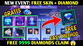 HOW TO CLAIM 9999 DIAMONDS EVENT AND MORE REWARDS || MOBILE LEGENDS BANG BANG