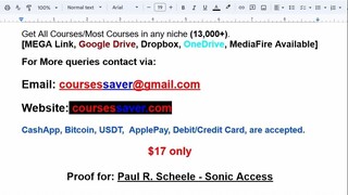Paul R. Scheele - Sonic Access