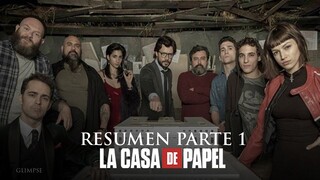 Casa de Papel | Resumen Parte 1 (Money Heist) Español (Subtítulos Ingles)