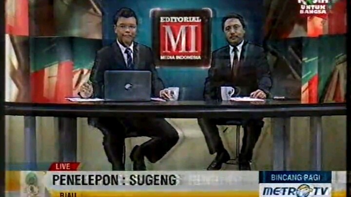 [Metro TV] Bincang Pagi Kamis, 1 Januari 2015 • 06.00 WIB