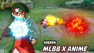 Sarada Uchiha Skin! MLBB X BORUTO COLLABORATION