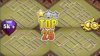 NEW TOP 25 TH11 WAR BASE + LINK | TOP 25 BEST WAR BASE DESIGN | 💯 ANTI HYBRID | CLASH OF CLANS