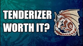 Tenderizer , Worth it? | MHW: Iceborne - Safi ' Jiiva Hitzone Values