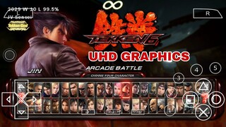 TEKKEN 6 Remastered Version PPSSPP | HD graphics + Full cheatcodes