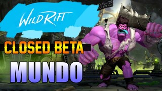 WILD RIFT CLOSED BETA - MUNDO HIGHLIGHTS