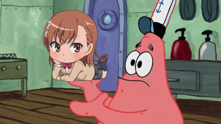 Patrick Star, itu Misaka Mikoto!