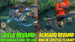 LAYLA REVAMP DAN ALUCARD REVAMP - INI DIA PENJELASAN SKILL BARUNYA! MOBILE LEGENDS