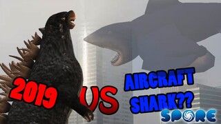 Godzilla (2019) vs Aircraft Shark | Kaiju Deathmatches [S1E5] | SPORE