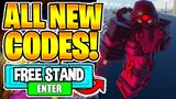 Roblox Your Bizarre Adventure All New Codes! 2022 September