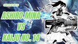 Kaiju no. 8 chapter 94 and 95. Commander Ashiro Mina vs Kaiju no. 14!