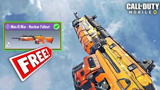 I got Man O War Nuclear Fallout just for free in Cod Mobile | CODM