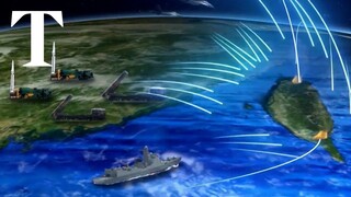 China puts out animation of simulated attacks on Taiwan