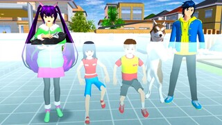 Yuta Dan Mio Berenang Di Banjir Dalam Rumah Takut Hiu 🏊🐋 Sakura School Simulator @Ebi Gamespot