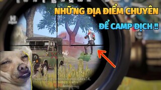 Những Địa Điểm Camp Địch Hiệu Quả PUBG Mobile | Nghệ Thuật Giấu Xe | Karos TV