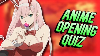ANIME OPENING QUIZ - 75 Openings [VERY EASY - VERY HARD]