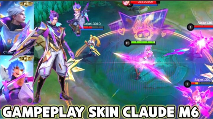 GAMEPLAY SKIN CLAUDE M6 & BEATRIX M4 TERBARU ! BAGUS KALI EFEK NYA DI LUAR DUGAAN BANYAK YG REMEHIN