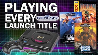 Playing EVERY Sega Mega Drive/Genesis Launch Game