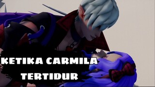 KETIKA CARMILA TERTIDUR