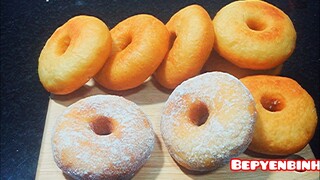 BÁNH DONUTS CÔNG THỨC BẤT BẠI. CÁCH LÀM BÁNH DONUTS NGON DỄ ÒM À  How to make donuts . BẾP YÊN BÌNH