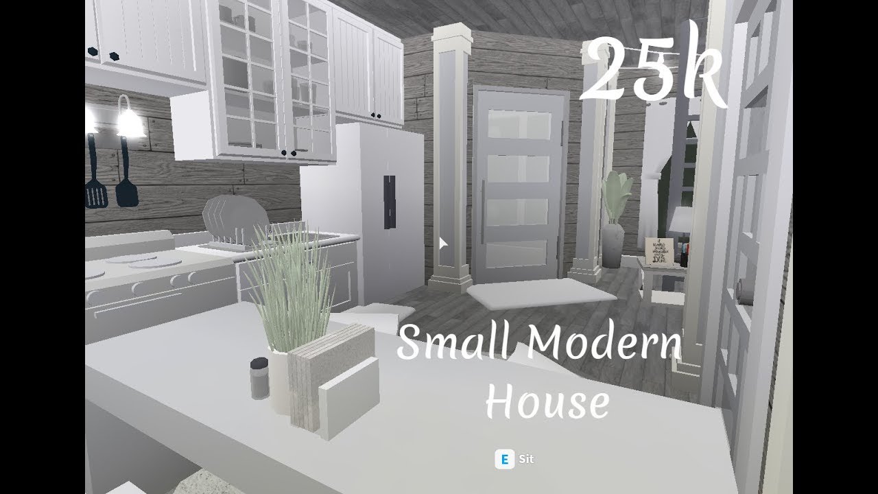Bloxburg: Small Modern House 25K - Bilibili