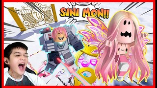 NGAKAK !! ATUN & MOMON CHALLENGE MAKAN LEMON DI OBBY 200 STAGES !! Feat @MOOMOO Roblox Indonesia