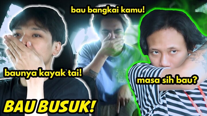 NUDUH TEMEN BAU EEK! SAMPAI CEBOK DI MINIMARKET!