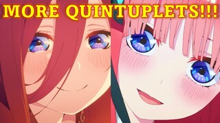 SEASON 3 ANNOUNCED?!?! | The Quintessential Quintuplets