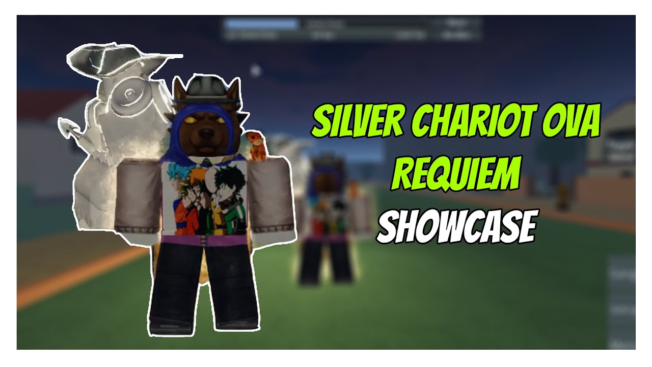 Silver Chariot requiem Showcase! [JoJo Blox] 