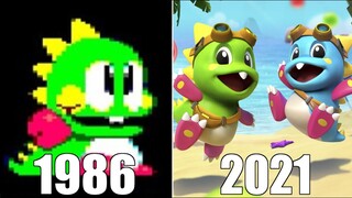 Evolution of Bubble Bobble Games [1986-2021]