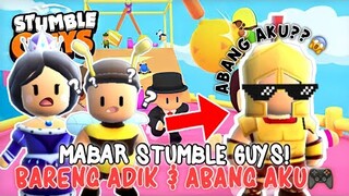 ABANG AKU IKUT BIKIN KONTEN⁉️ Mabar Stumble Guys Bareng Adik & Abang Aku !🎮✨ | Indonesia 🇮🇩 |