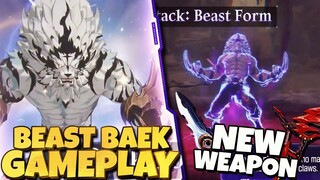 BEAST YOONHO GAMEPLAY/KIT INFO & NEW JINWOO WEAPON INCOMING  - Solo Leveling Arise