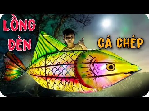 72H Làm Lồng Đèn Cá Chép Khổng Lồ.