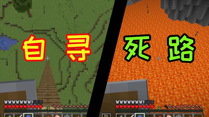 我的世界每5分钟交换一次位置！害死对方才能胜利！