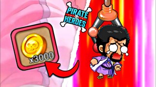 DAPET BANSOS 3000 GOLD LANGSUNG TES GACHA DI GAME ONE PIECE TERBARU - PIRATE HEROES