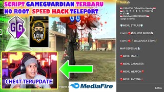 Script Gameguardian FREE FIRE Speed H4ck Teleport Yang Meresahkan LETDA HYPER