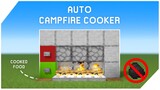 Cara Membuat Auto Campfire Cooker - Minecraft Tutorial Indonesia