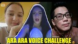 ARA ARA VOICE CHALLENGE ON OMEGLE TV / OME TV