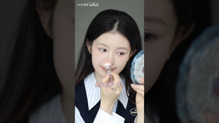 Cute Makeup for School 👩‍🏫📚✨ #douyin #beautiful #makeup #cute