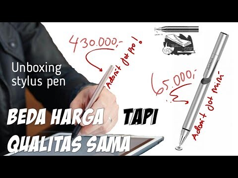 Unboxing stylus pen murah berkualitas untuk semua android dan iphone