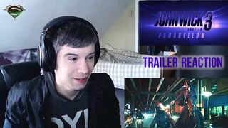 John Wick: Chapter 3 - Parabellum Official Trailer Reaction!!