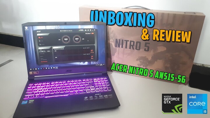 LAPTOP GAMING ACER NITRO 5 AN515-56 || KENCENG SIHH TAPI KOK GINI :(