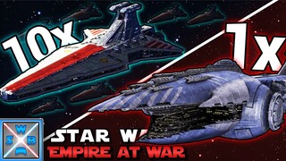 10 VENATOREN vs. 1 MALEVOLENCE - Wer gewinnt? - STAR WARS EMPIRE AT WAR