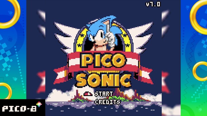Sonic trilogy on PICO-8 | Sonic16x16, Sonic 2.5, & Pico Sonic