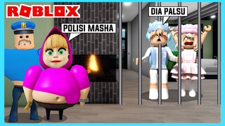 Aku Dan Adiku Di Penjara Pak Polisi BARRY Yang Menjadi Masha Di Roblox Brookhaven ft @Shasyaalala