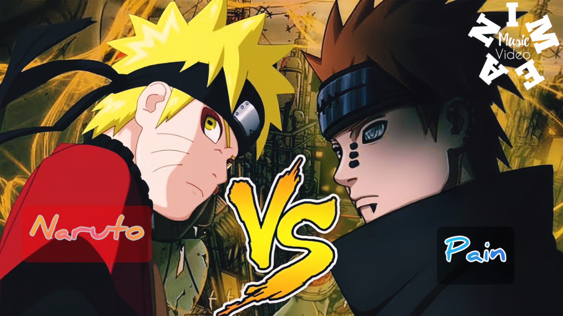 NARUTO VS PAIN (DUBLADO NETFLIX) - BiliBili